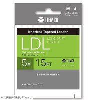 TIEMCO Long-Drift Leader 3X [Stealth Green] 15ft