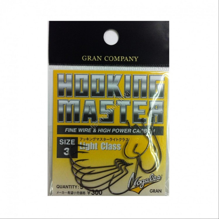 VARIVAS Nogares Hooking Master Light Class [NS Black] #3 (9pcs)