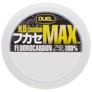 DUEL H.D.Carbon Fukase Max [Natural Clear] Fluorocarbon 50m #1.25 (2.6kg)