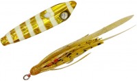 JACKALL BinBin Inchiku 100g #F190 Glow Gold Stripe / Ikanago T +