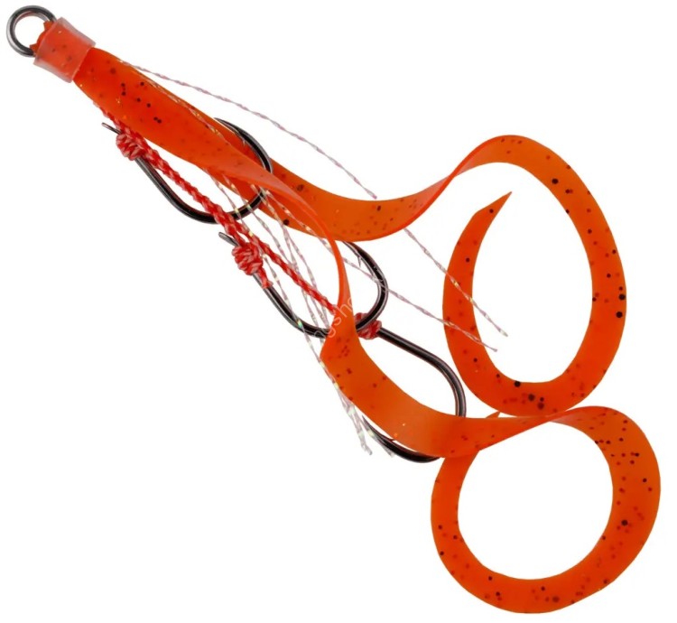 START U-46 Spare Unit Triple Hook Short Curly M #46 Vermilion