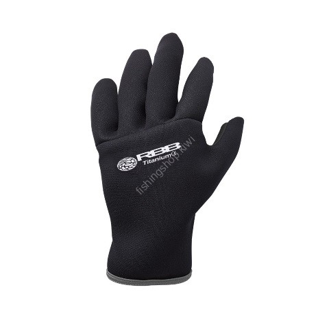 RIVALLEY Soushin 7702 RBB Titanium Gloves [Black/White] M