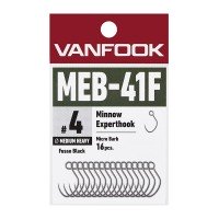 VANFOOK MEB-41F Minnow Experthook Medium Heavy Wire Micro Barbs