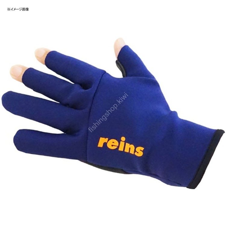 REINS 3 Cut Gloves L Navy