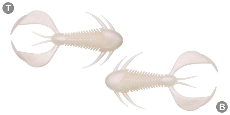 MEGABASS Rock Hog 2'' #Pearl White (10pcs)