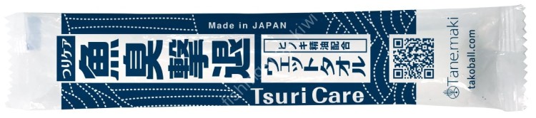 TANE.MAKI TsuriCare "Eliminate Fish Odor" Wet Towel