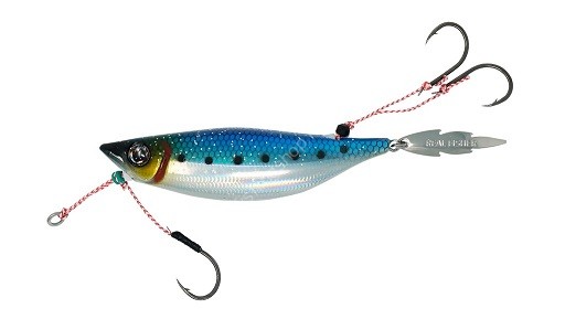 REAL FISHER Ajigo Slow 60g #Iwashi Blue