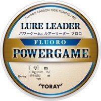TORAY Powergame Lure Leader Fluoro [Natural] 30m #0.6 (3lbs)