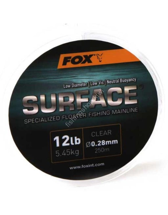 FOX Surface Floater Mainline [Clear] 250m (12lb)