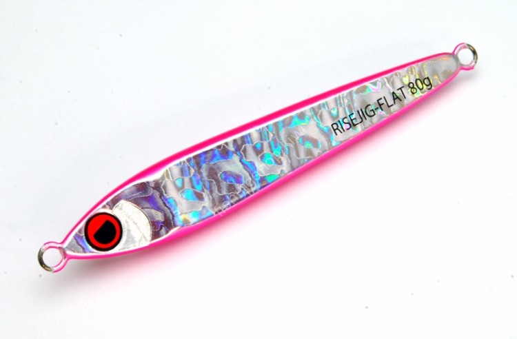 RISE JAPAN Rise Jig Flat 45g #RJ06 Side Pink