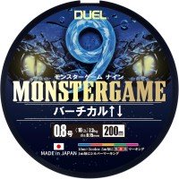 DUEL Monstergame® 9 Vertical ⇅ [10m x 5 colors] 200m #0.8 (16lb)