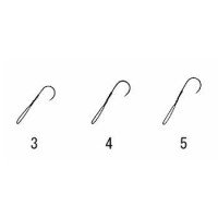 DECOY Gokuraku Back Hook #3 (5pcs)