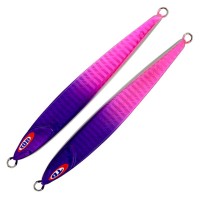 JACKALL Anchovy Metal Type-Zero 100g #Bay Purple / Pink Glow Edge