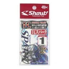 SHOUT! Spark TC 209TC [Fluorocarbon Black] #3/0 (5pcs)