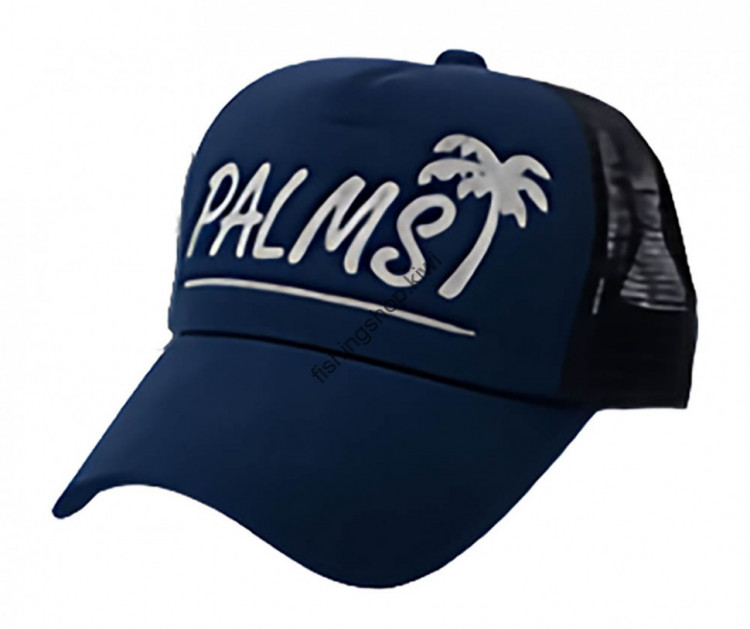 ANGLERS REPUBLIC PALMS LOGO MESH CAP NAVY