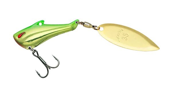 NORIES In the Bait Bass 30g #BR-139 Green Back Yellow Gold