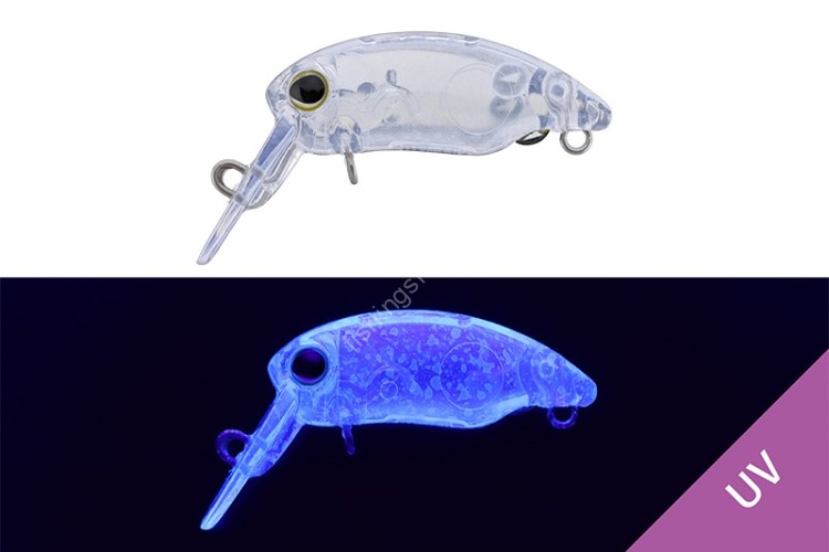 JACKALL Mitts Dry 2Hook 28mm 1.3g #Keimura Clear