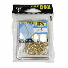GAMAKATSU Chinu Box [Gold] #10 (63pcs)