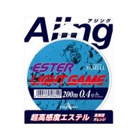 YAMATOYO Ester Light Game [Fluorescent Orange] 200m #0.3 (1.4lb)