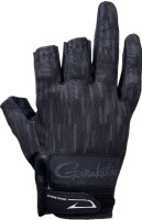 GAMAKATSU GM7291 Stretch Fishing Gloves 3 Pieces (Geometric Black) M