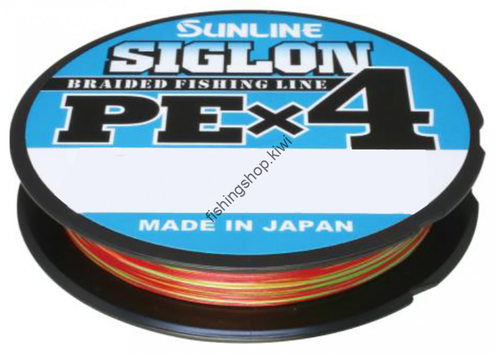 SUNLINE Siglon PE x4 [10m x 5colors] 100m #4 (60lb) Fishing lines buy at