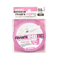 VARIVAS Avani Eging Premium PE x4 Milky [Pink-Based Marking Line] 150m #06 (10lb)