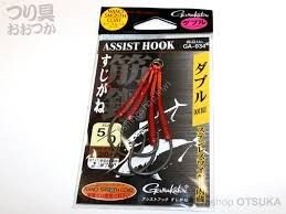 GAMAKATSU Assist Hook Double GA034 #5/0