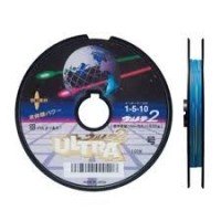 YGK XBraid Ultra2  PE [10m x 5color] 100m #1 (7kg)