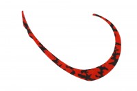 JACKALL BinBin Switch T + Nektie Micro Curly Wide (4pcs) #F-0187 Stripe Red