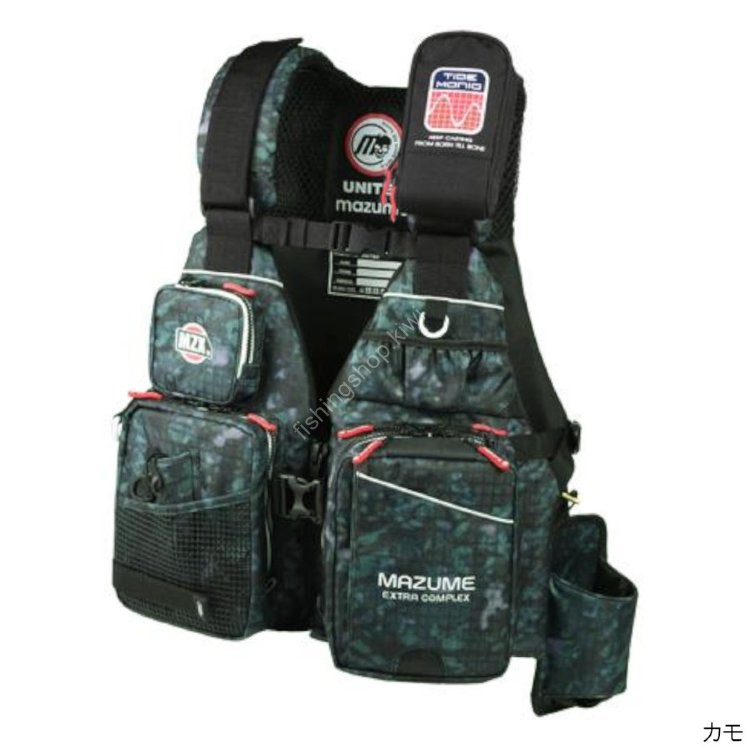 MAZUME MZXLJ-074 TIDE MANIA LIFE JACKET CAMO