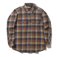TIEMCO Foxfire WW Retro Check Shirt (Brown) S