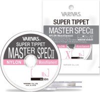 VARIVAS 24071 Super Tippet Master Spec II Nylon [Natural] 50m #3X (7.6lb)
