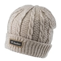 TIEMCO Foxfire Classic Wool Knit Cap (Natural) Free Size