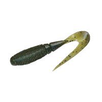 JACKALL Rhythm Grub 3 Green Pumpkin Goby