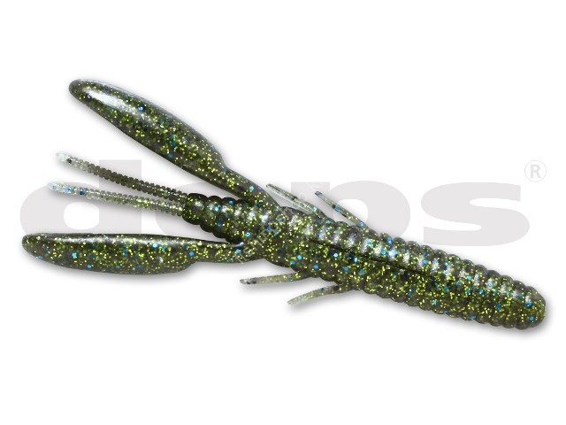 DEPS DeathAdder Hog 4'' #24 Smoked Pepper/Blue & Gold Flake