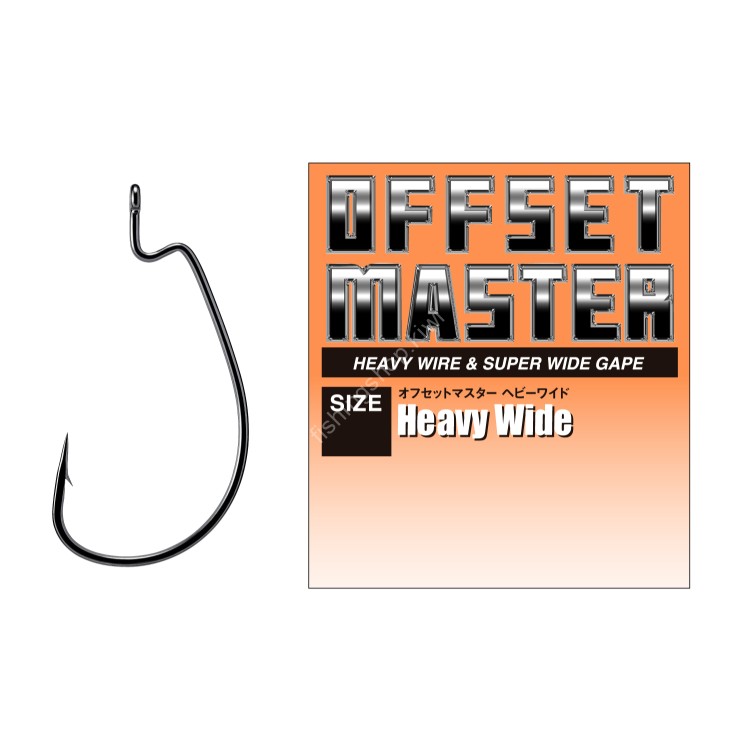 VARIVAS Offset Master Heavy Wide [NS Black] #4/0 (6pcs)