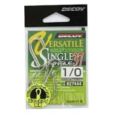 DECOY Versatile Single Single37 [Tin] #1/0 (8pcs)