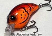 MIBRO Fury 1M #08 Alabama Red Craw