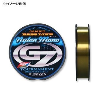 LINE SYSTEM G-Seven Tournament Gene Nylon [Gold] 150m #5 (20lb)