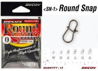 DECOY SN-1 Round Snap (NS Black) #000