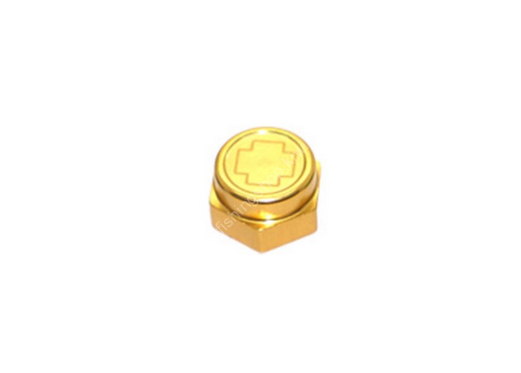 STUDIO COMPOSITE Aluminium Handle Lock Nut B-Type Left #Champagne Gold