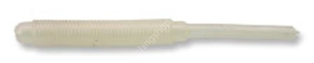 ECOGEAR Mebaru Shokunin Straw Tail Grub 2" #010 Pearl Glow (Luminous)