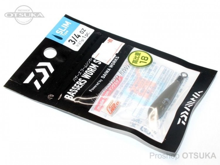 Daiwa BASSERS WORM SINKER TG S-3 / 4OZ