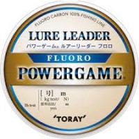 TORAY Powergame Lure Leader Fluoro [Natural] 30m #0.8 (4lb)
