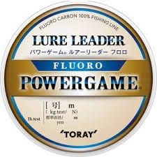 TORAY Powergame Lure Leader Fluoro [Natural] 30m #0.8 (4lb)