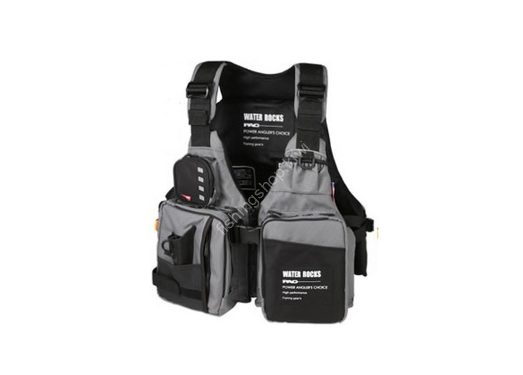 MAZUME Short Life Vest #Charcoal