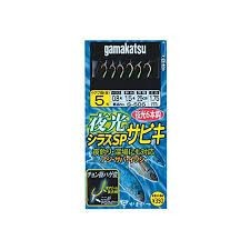 GAMAKATSU Luminous Shirasu SP Sabiki 4-0.6