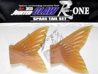 GAN CRAFT Jointed Claw 303 ONE Spare Tail #03 Light Orange