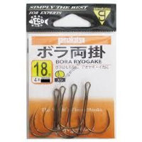 GAMAKATSU Bora Ryogake [Brown] #18 (4pcs)
