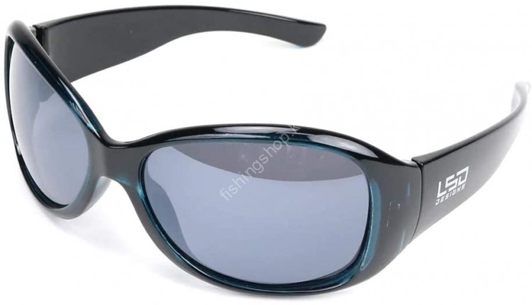 LSD D Flyman #Clear Blue Black / Light Smoke Silver Mirror